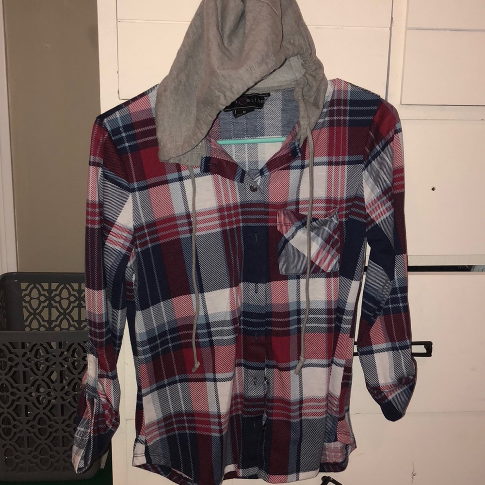 Hooded Flannel